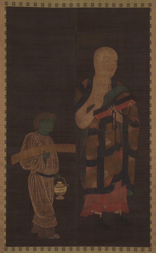 Xuanzang (Genjō) with Attendant