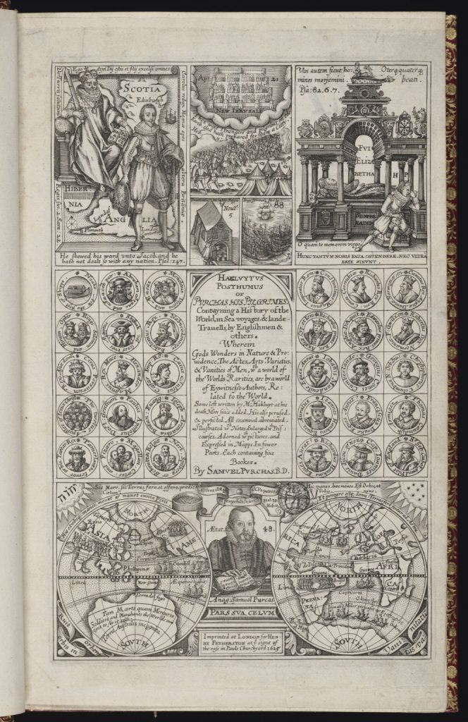 Purchas_His_PilgriPurchas_His_Pilgrimes_title_page_1625mes_title_page_1625