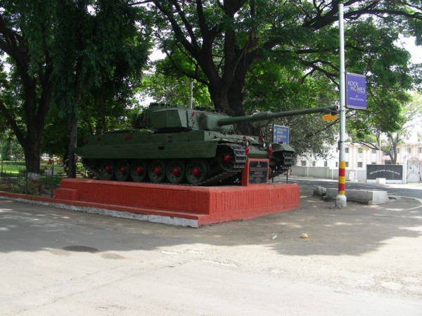 Vijayanta Tanks used in the operation. 