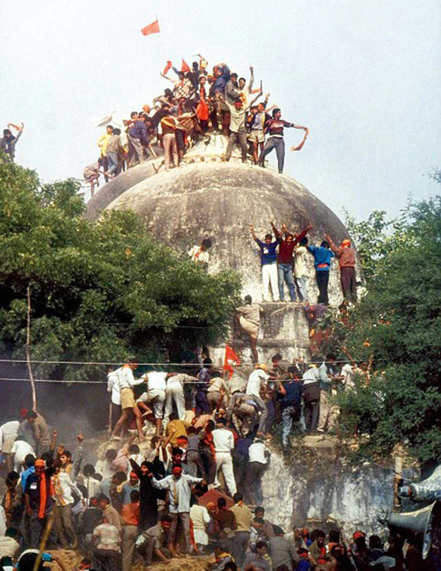 The Babri Masjid was demolished on 6th December, 1992. 