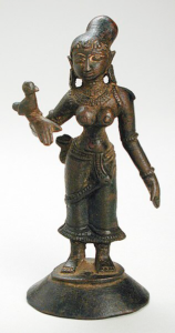 A 14th Century bronze statue of Andal
